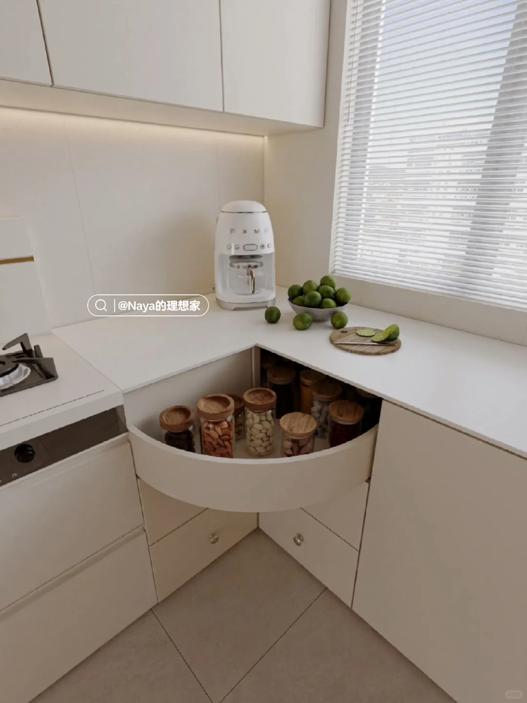 厨房转角改造360旋转抽?