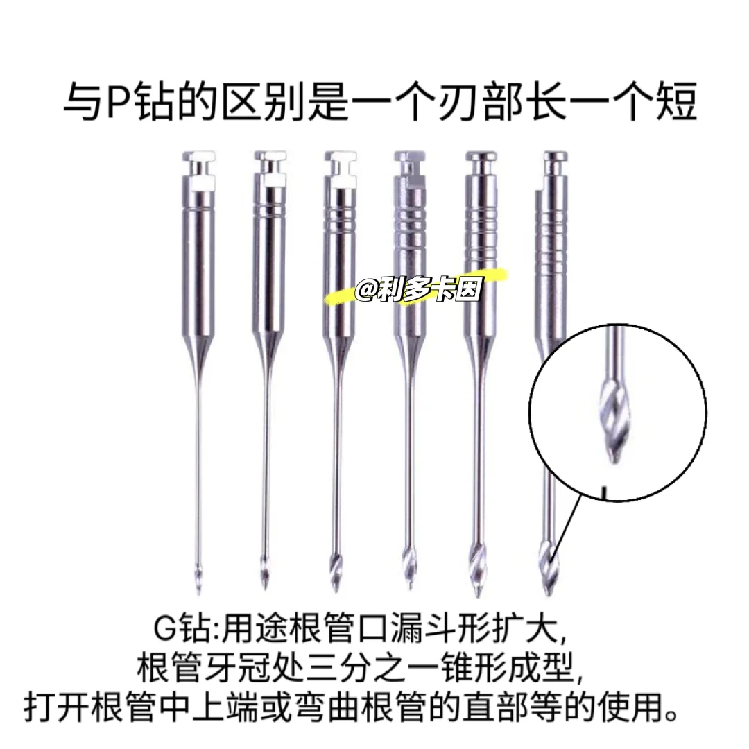口腔常用根管锉分类及用途（小白必看）