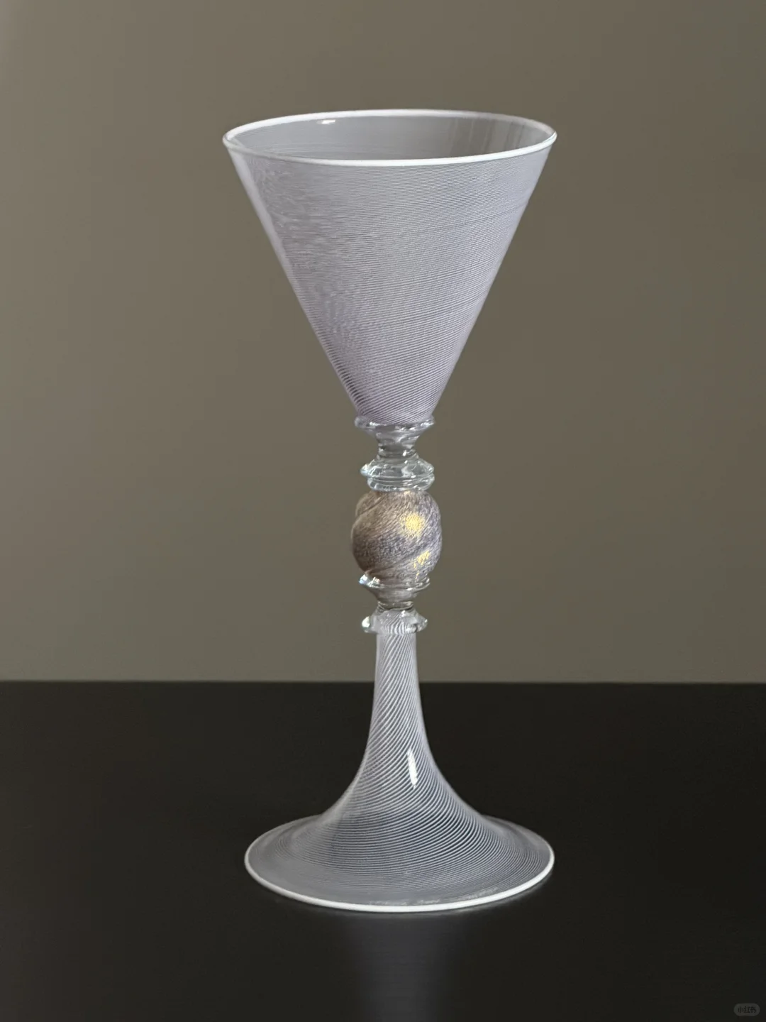 YURUUI新品｜右滑看Davide紫蕾丝孤品玻璃杯