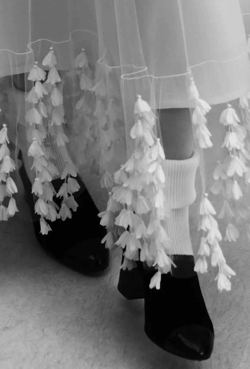 服装设计中如何表现花朵？