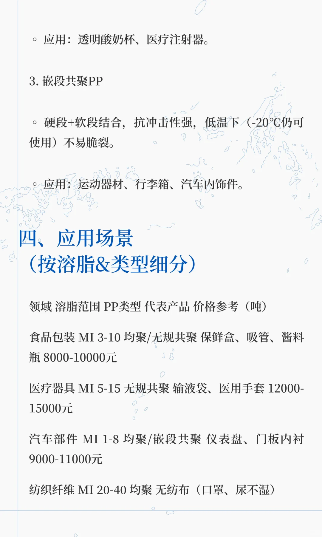 ✨ PP塑料原料全解析｜从溶脂到应用，一篇