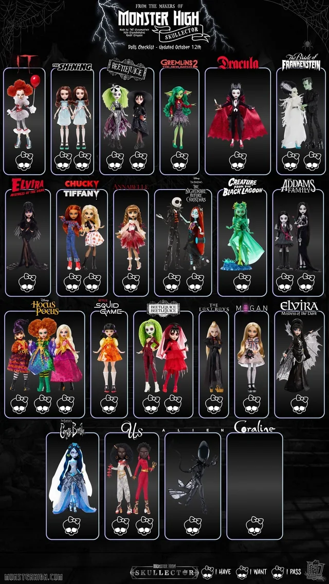 收藏这一个就够用了-怪物高中大合集