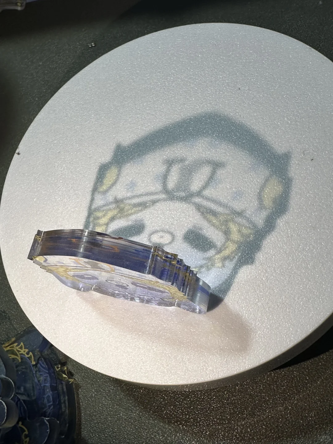 超级推荐！亚克力无底座立牌厚立彩窗线条款