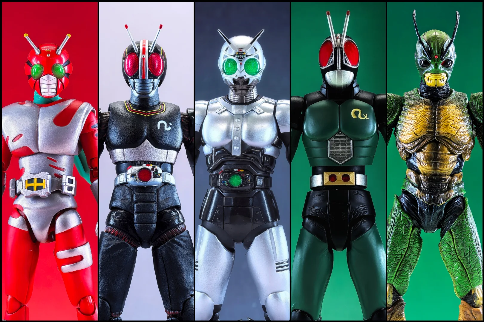 我的shf&真骨雕收藏（昭和以及形象衍生篇）