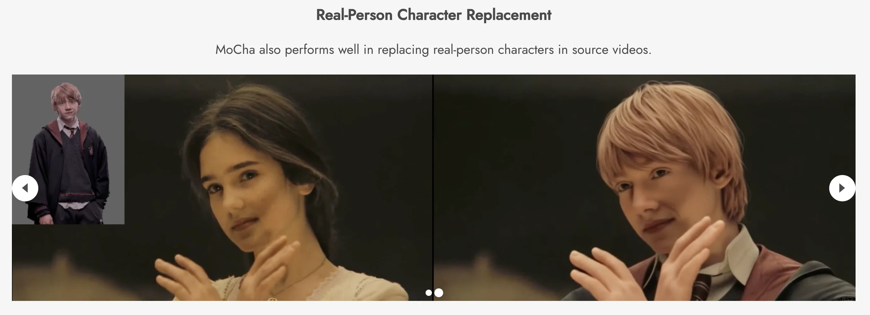 MoCha：视频角色替换 已开源?