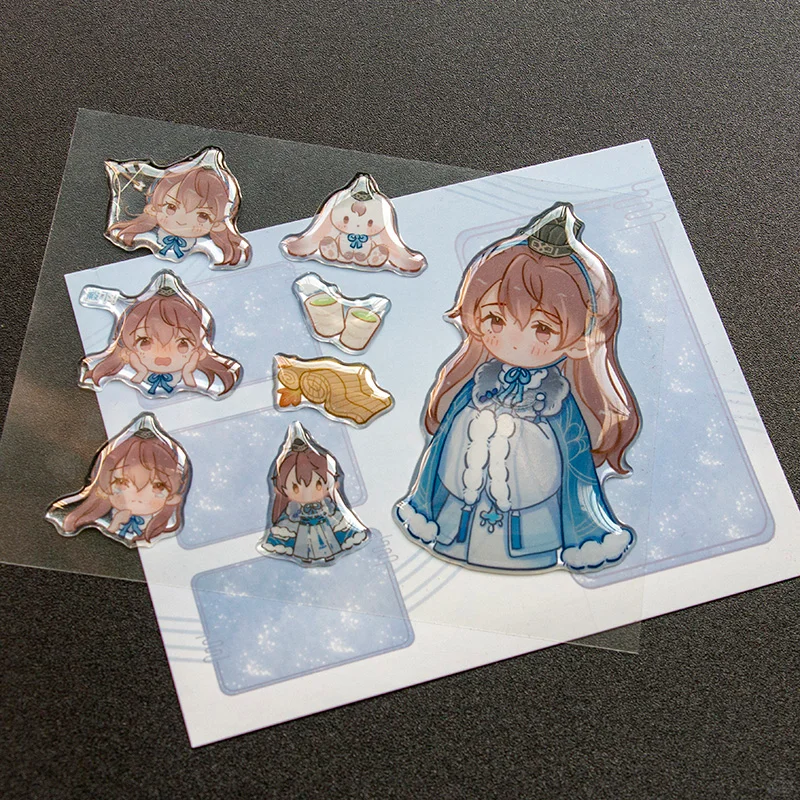 贴纸 | 滴胶贴纸 | 与众不同的质感周边