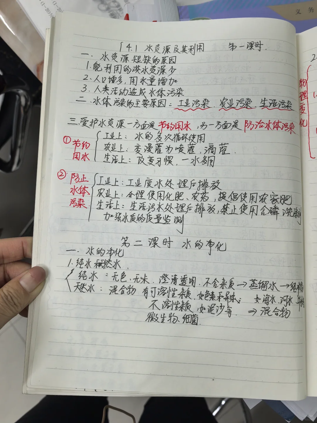 水资源极其利用，水的净化