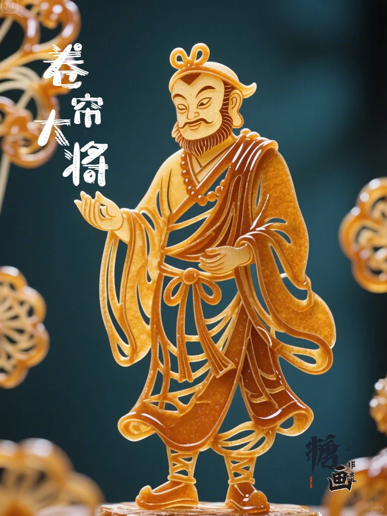 非遗糖画版西游记，谁的童年DNA动了！