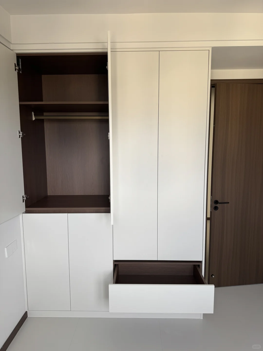 ✨ 极简衣柜｜小户型卧室必备 （附具体尺寸）