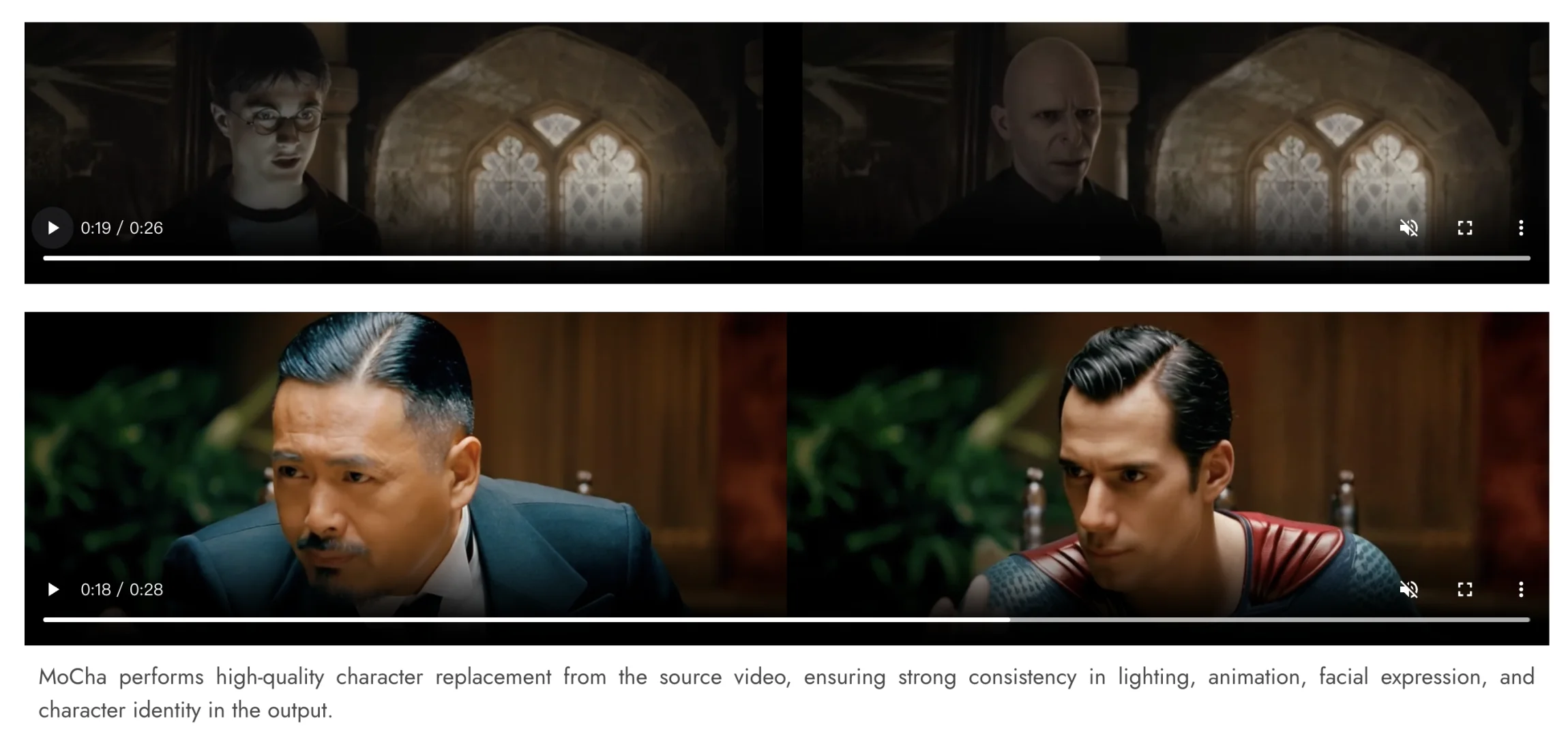 MoCha：视频角色替换 已开源?