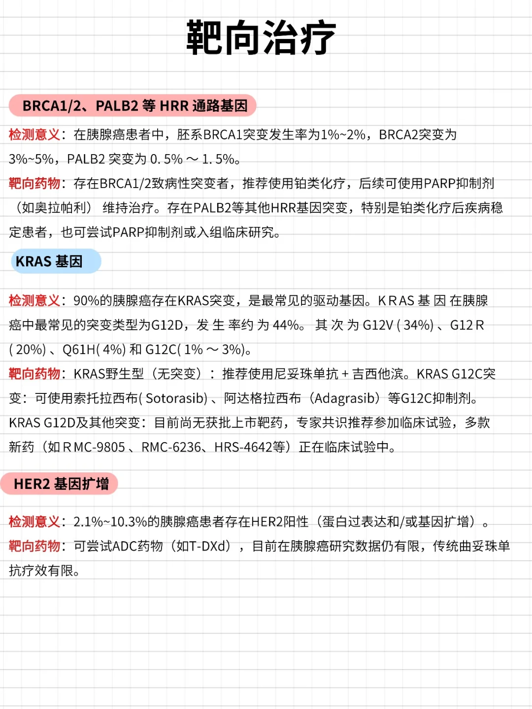 胰腺癌应该做哪些检测靶向+免疫