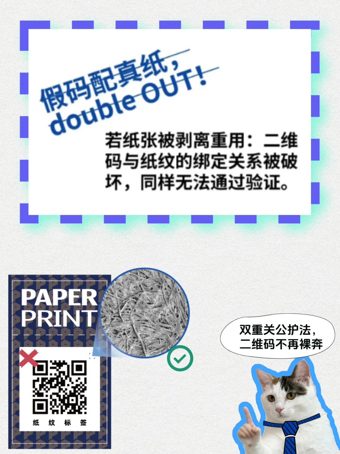 纸纹——让二维码不再“裸奔”