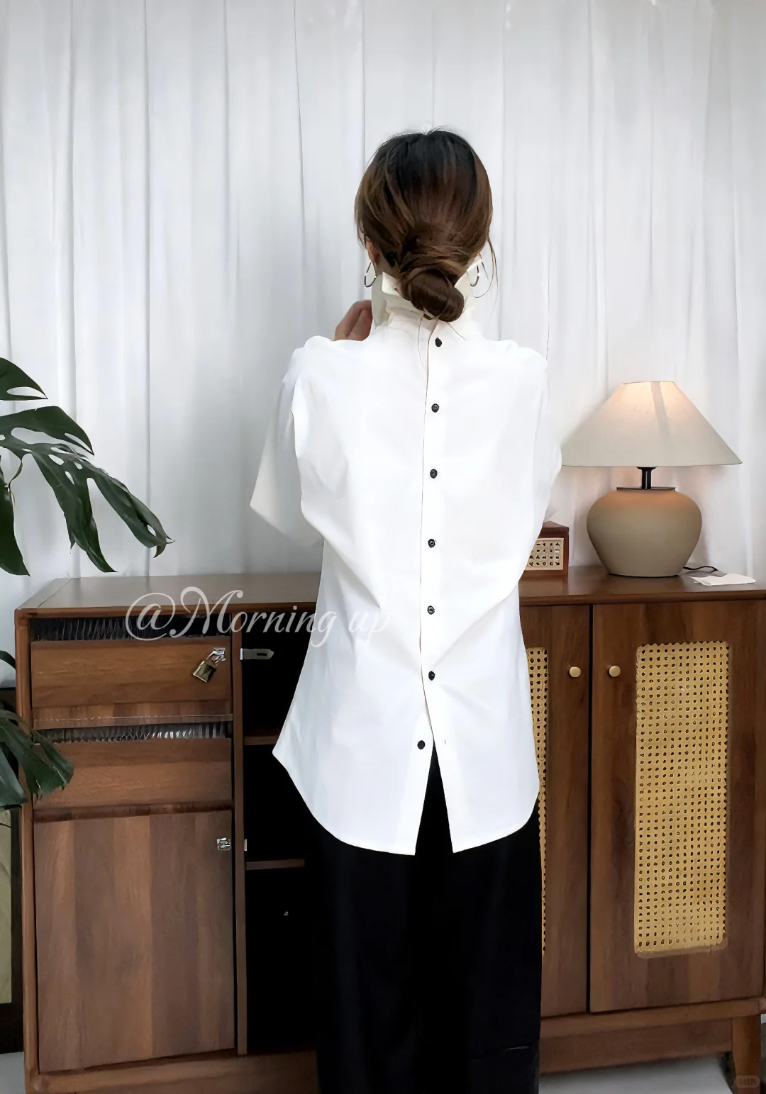 正反两穿/设计感衬衫