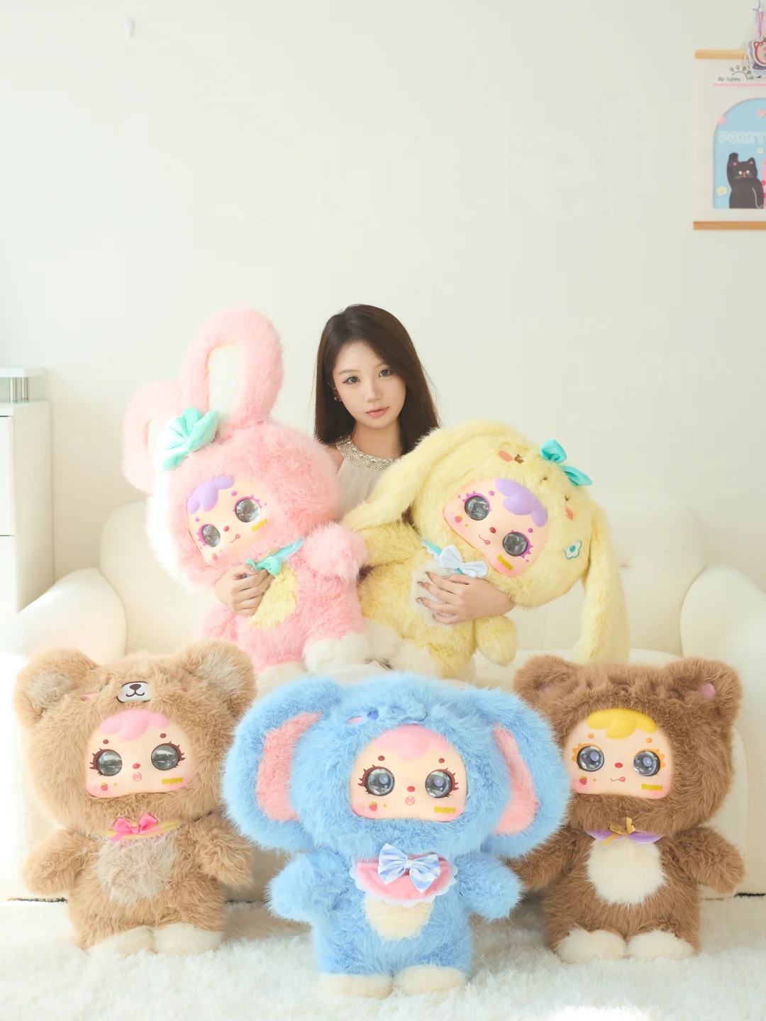 快来和三小毛一起get毛茸茸啦