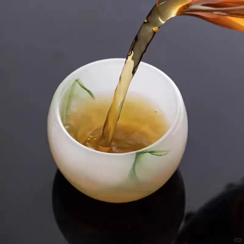 ?耐热防烫琉璃玉瓷主人杯?