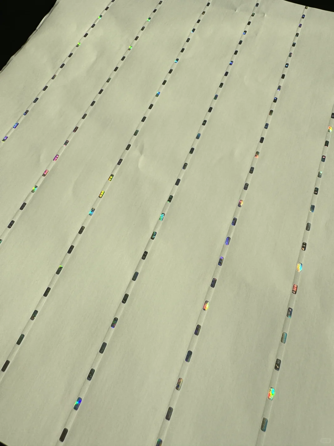 铜板不干胶安全线防伪纸