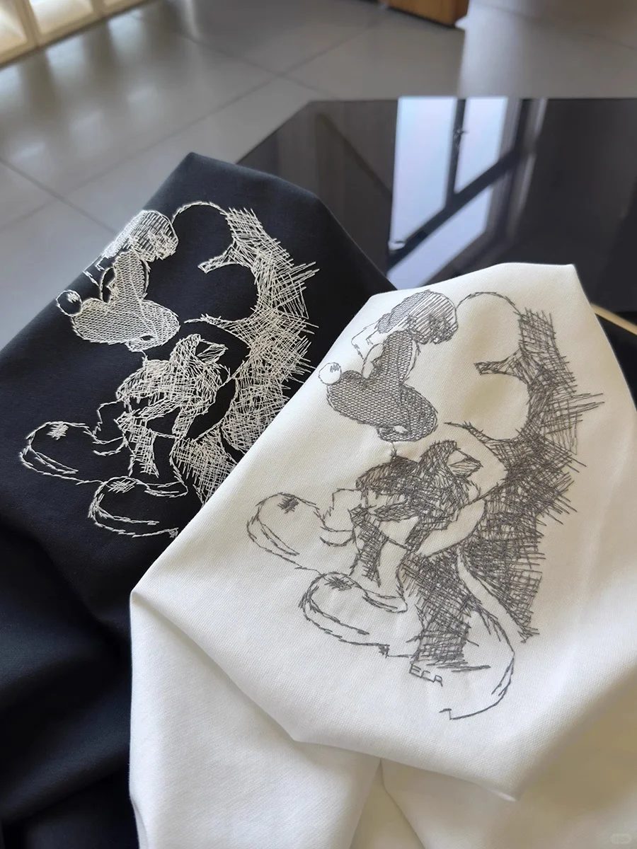 高端吧‼️那些你没见过的服装印绣花工艺设计