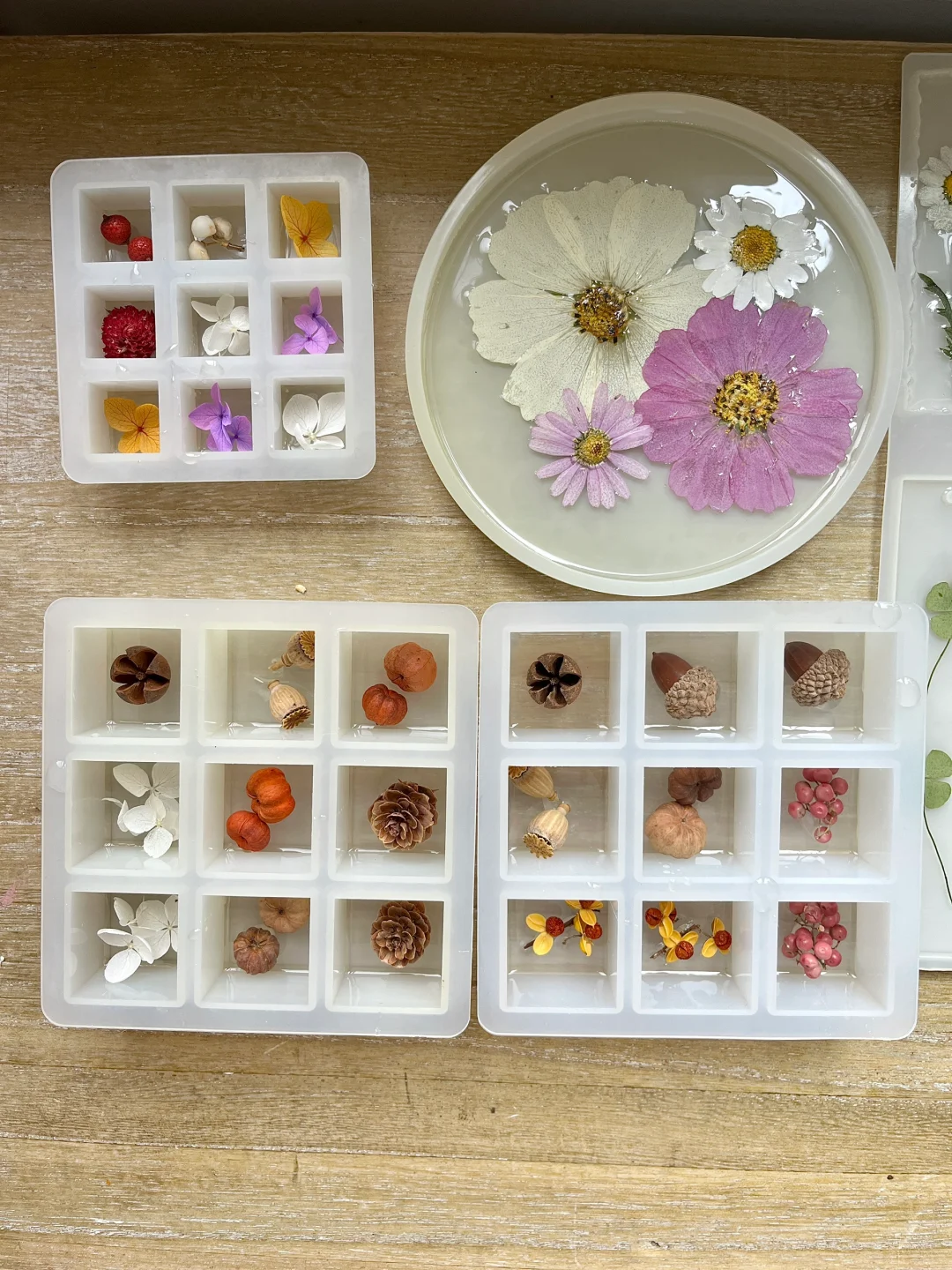 ?? 市集准备日常|滴胶冰箱贴 书签 杯垫