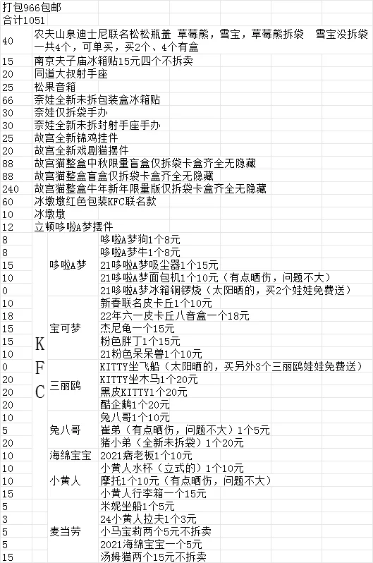 故宫文创×肯德基×麦当劳等玩具