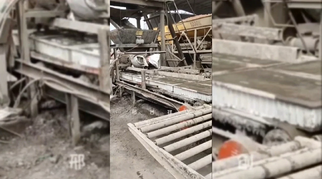 祥创水泥预制构件布料机器生产线成型设备