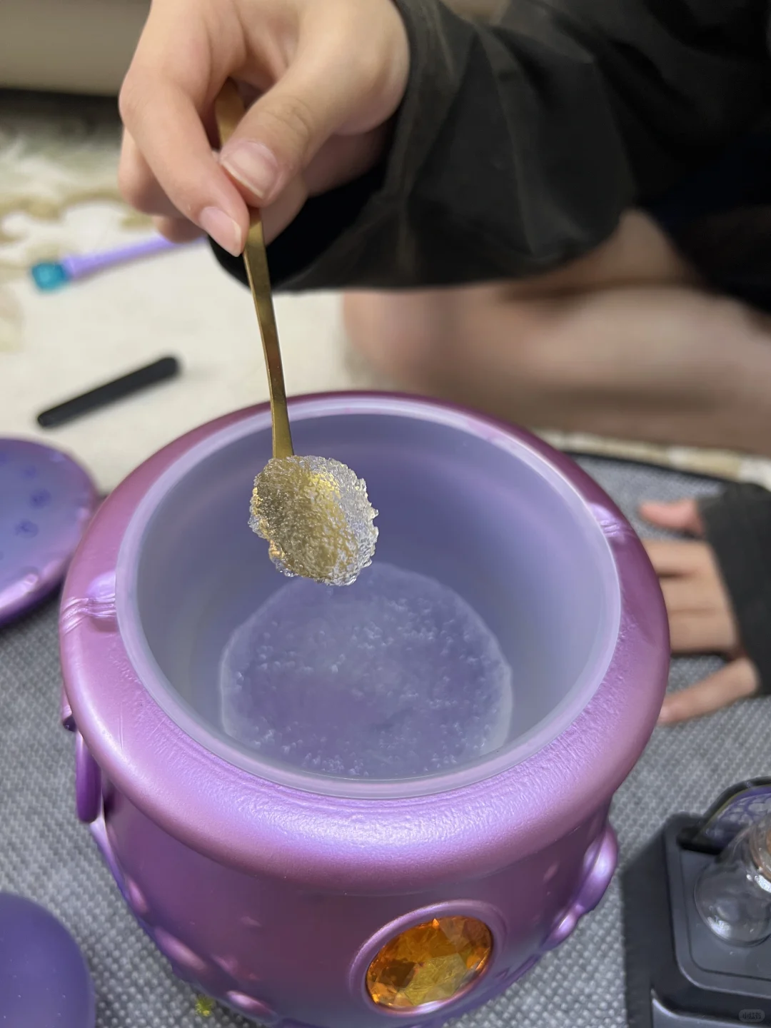 送完这个礼物，就安心送回学校了