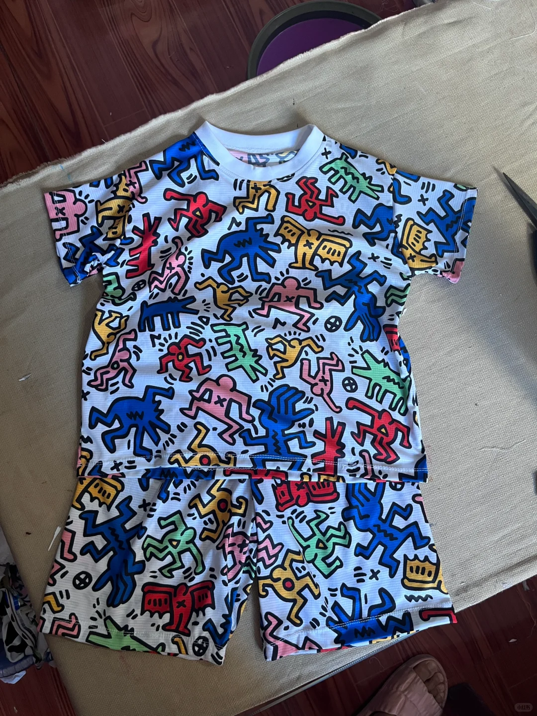 儿童落肩T恤裁剪图90-150码