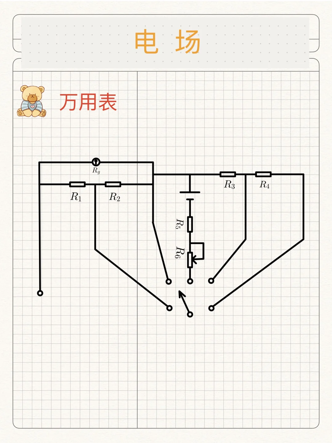 恒定电流??10个考点自查清单come