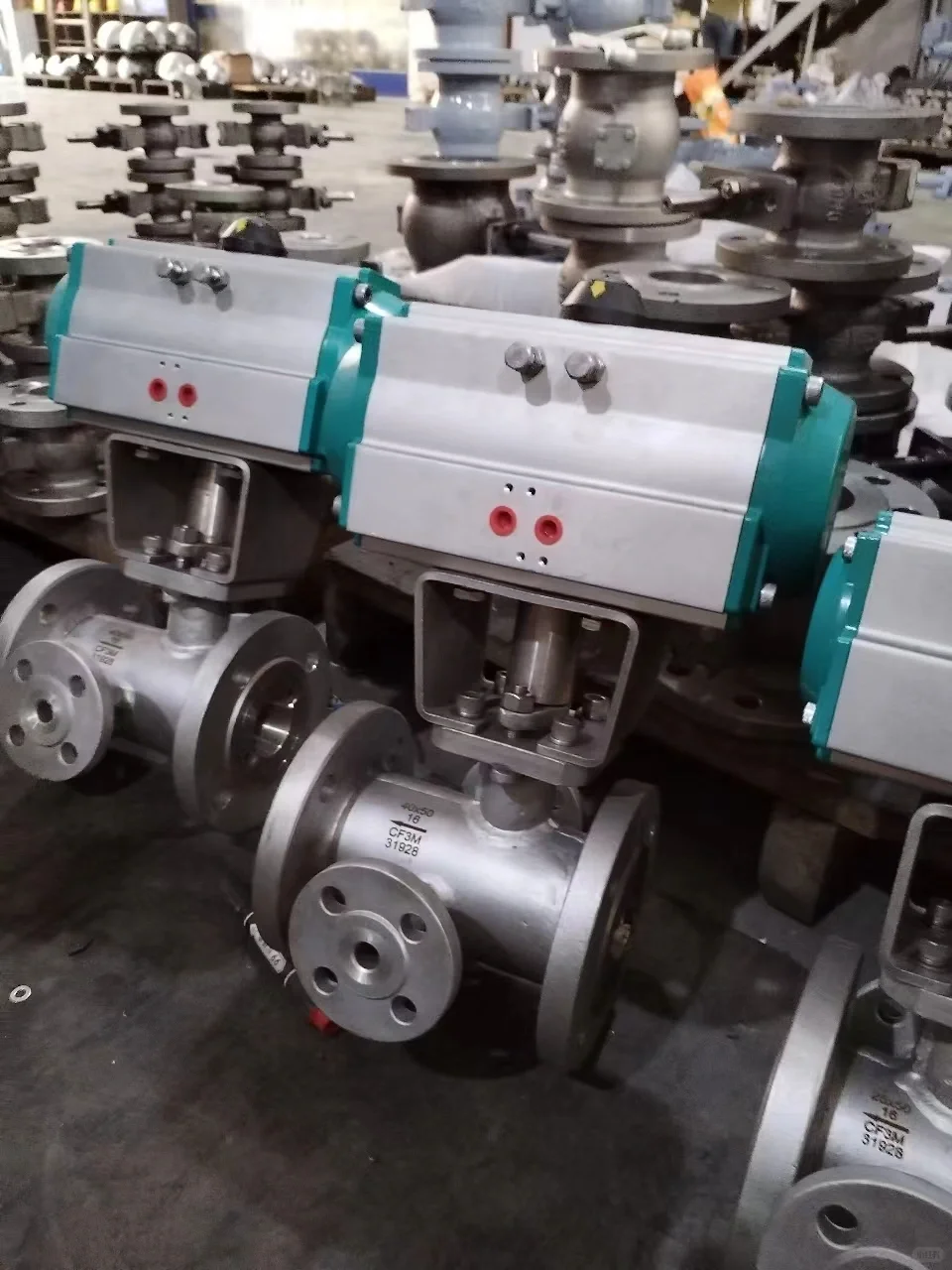 气动V型保温球阀的特点及工作原理