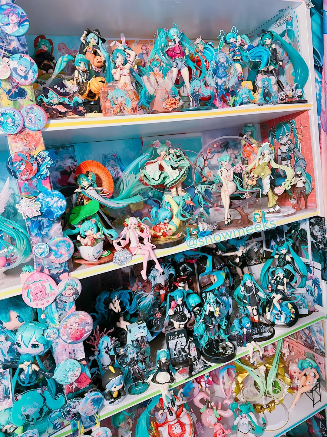 Reorganized a couple shelves!