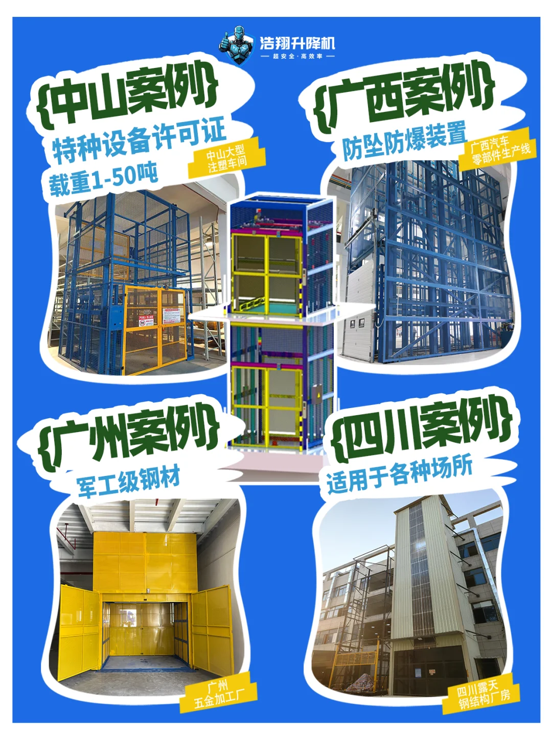 当你找了一家靠谱的升降货梯之后......