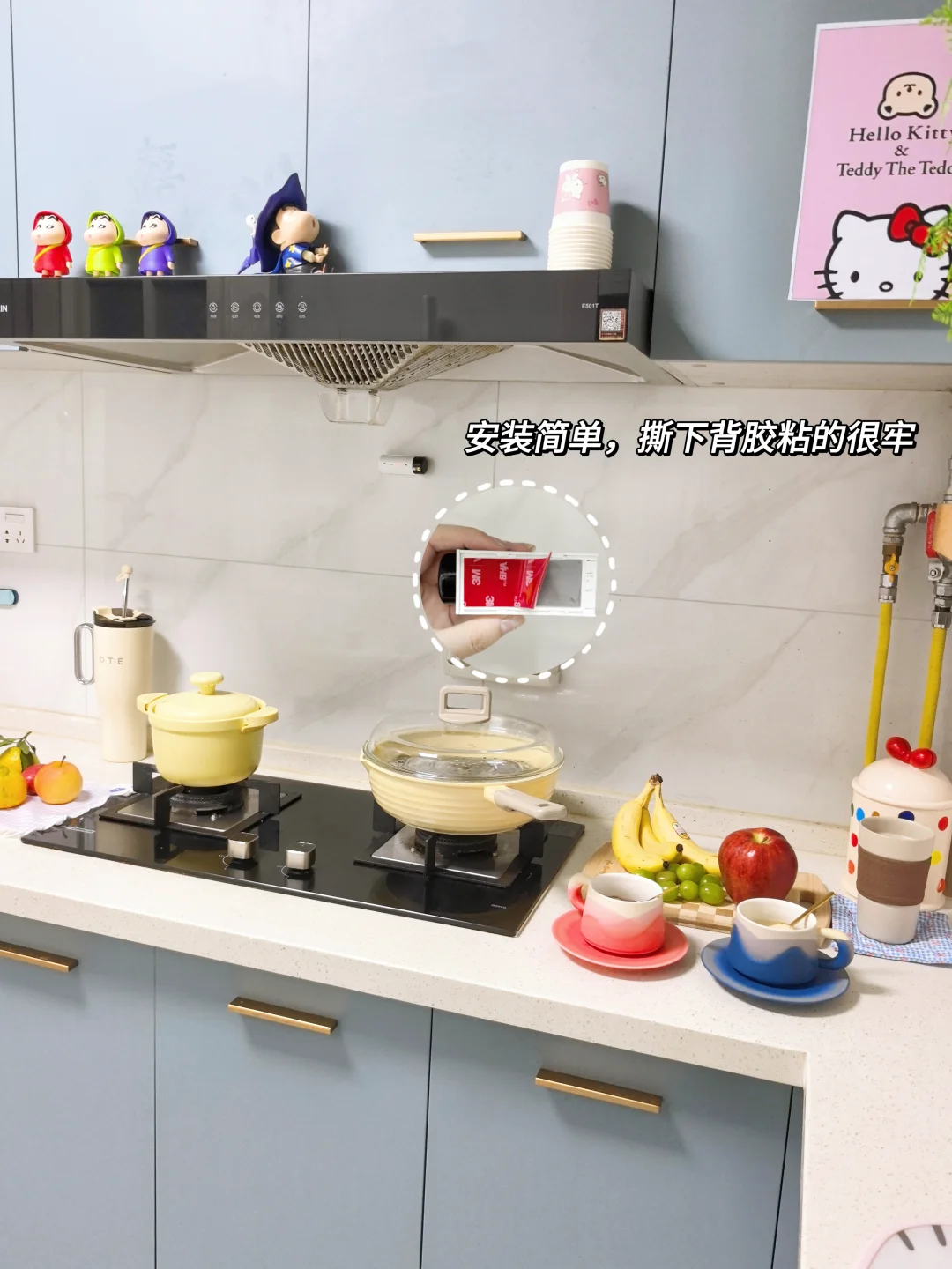 ?Dream Kitchen|好喜欢我的清新蓝小厨房