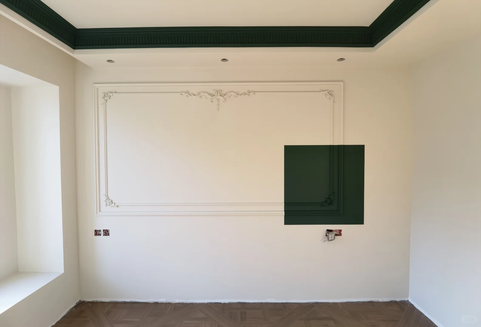 墙面刷完马上住，新家美美哒???