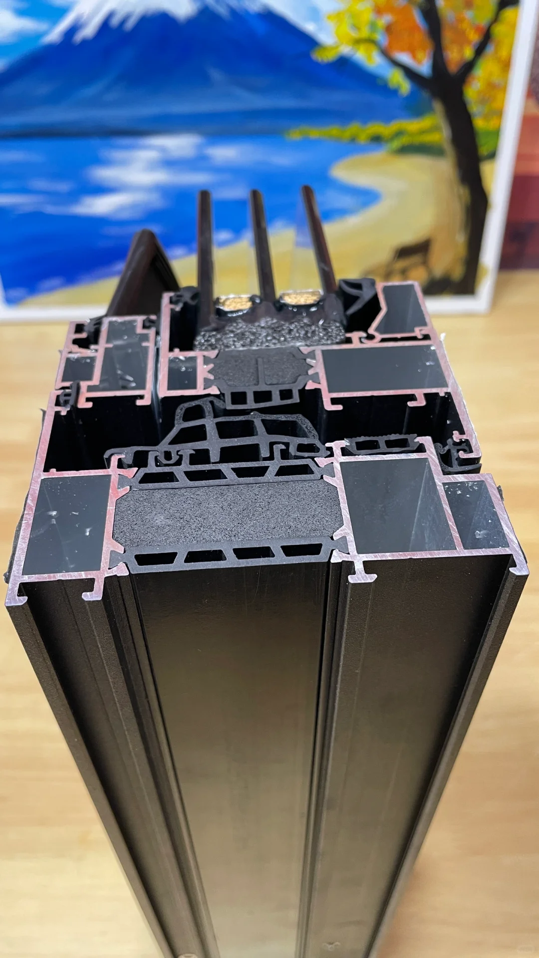 断桥铝系统窗95一体窗