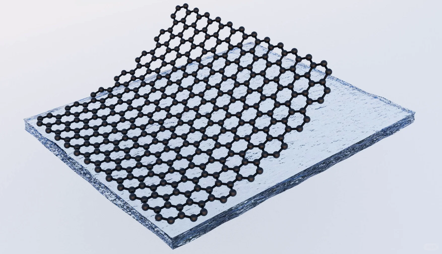 湿法转移铜基单层石墨烯