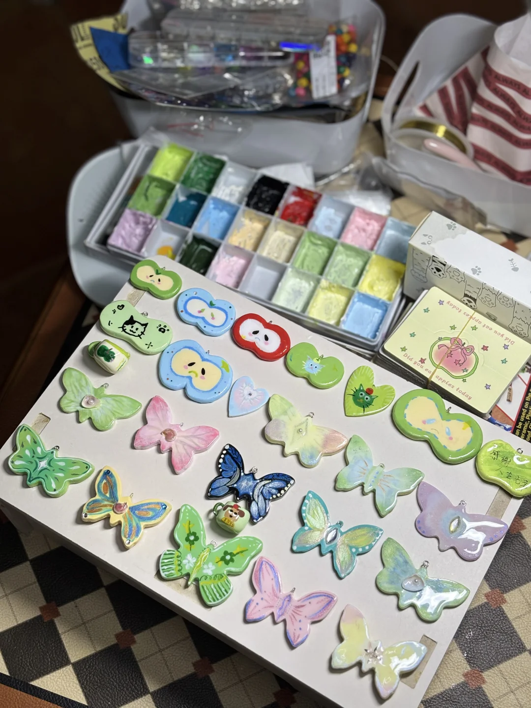 石塑粘土新手…左滑看成品合集