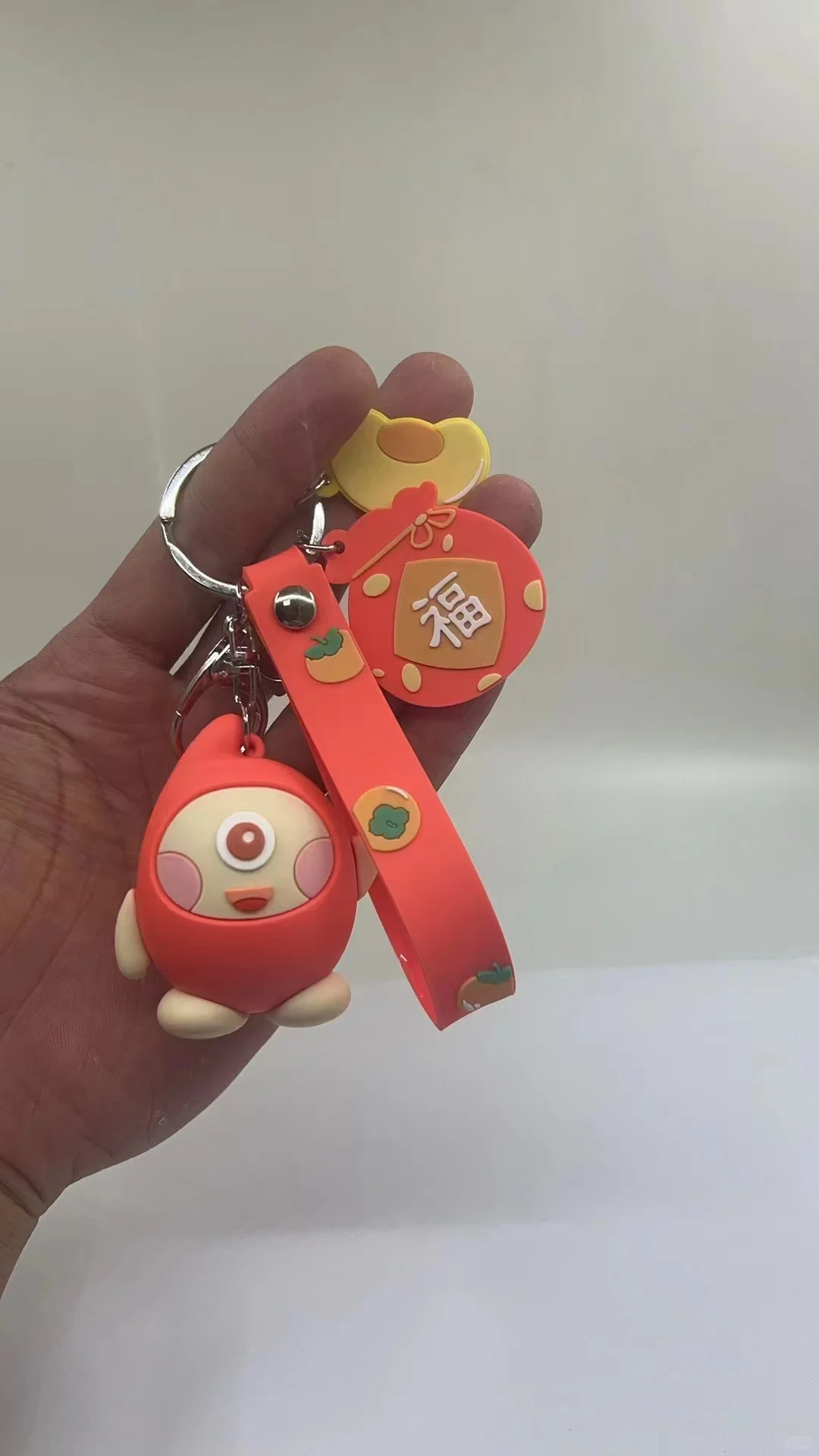 滴胶PVC摆件钥匙扣实物图来一组!