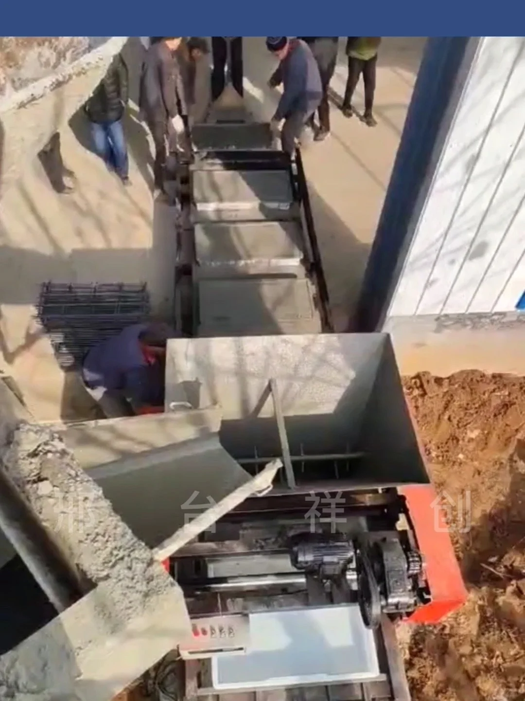 混凝土预制件自动生产线