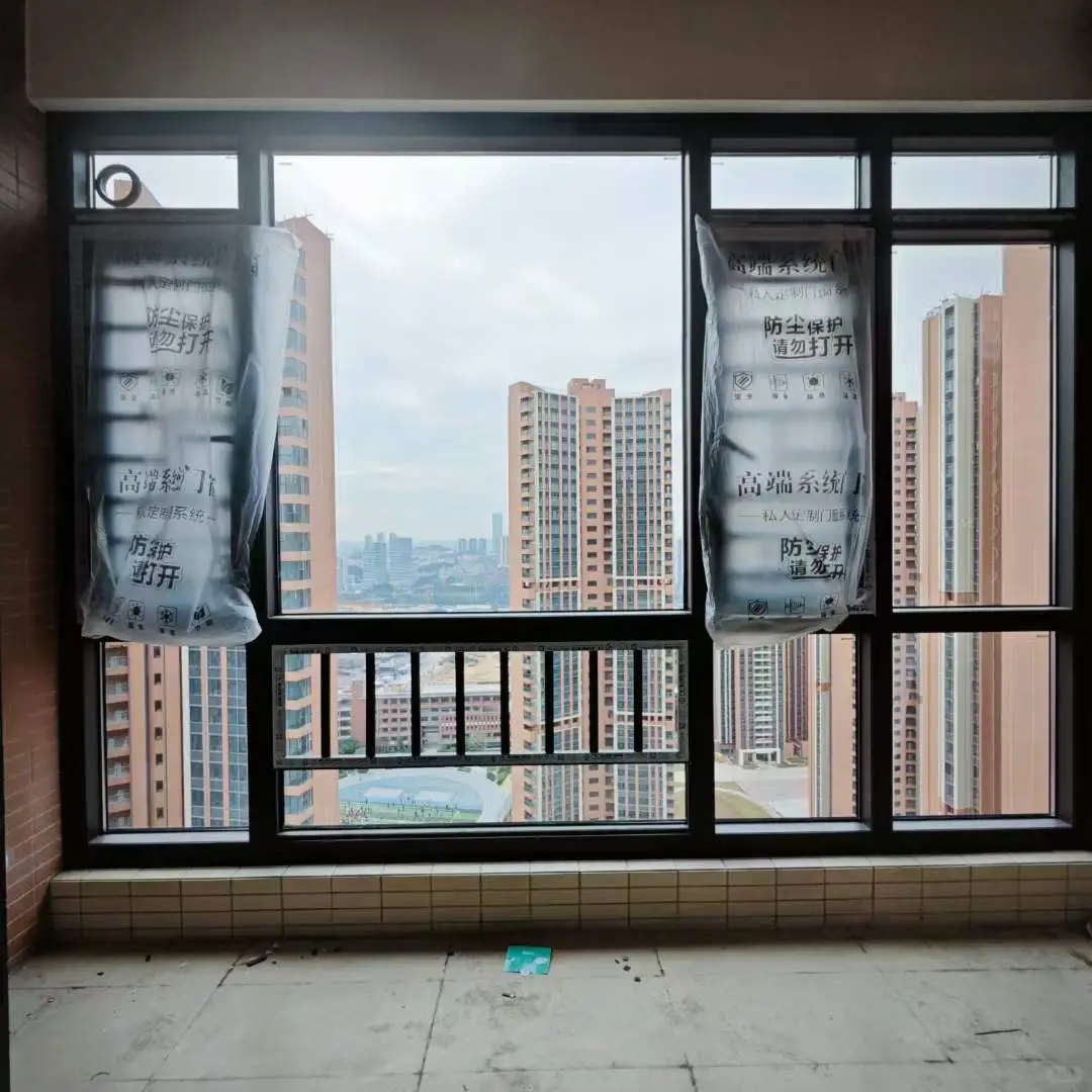 438一方断桥平开窗封阳台隔音隔热平开窗