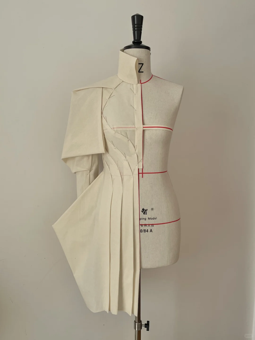 立裁分享 | 去感受纱线的力