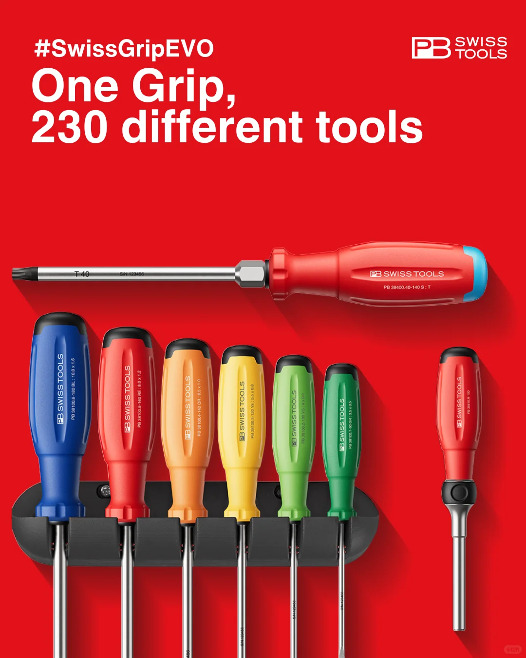 PB SwissGrip Evo 来了:UP 25% 扭矩