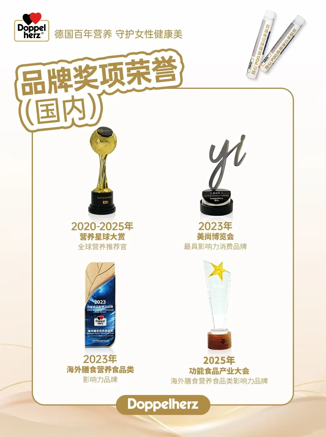 双心PQQ胶原蛋白多肽饮新品上市