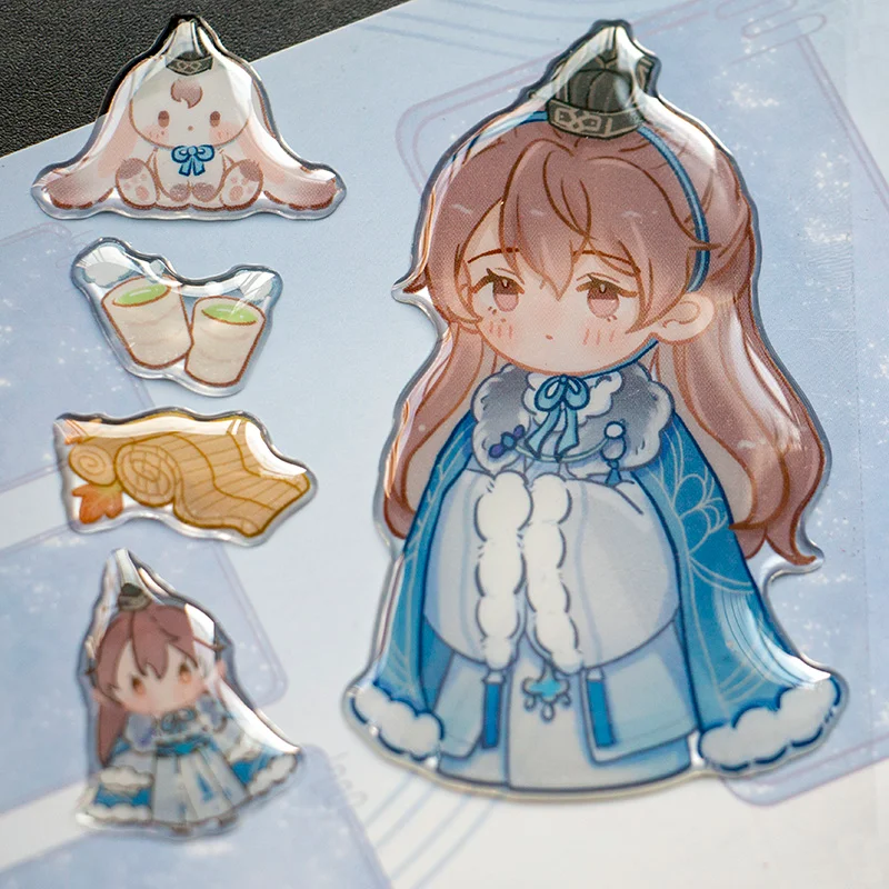 贴纸 | 滴胶贴纸 | 与众不同的质感周边