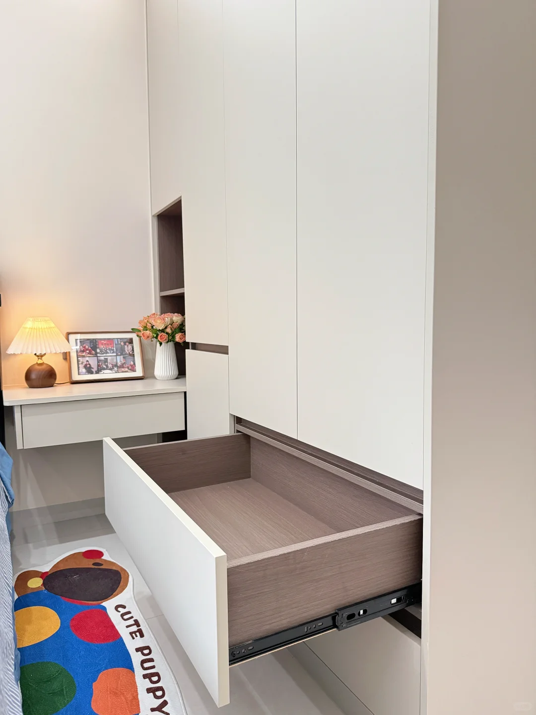 小卧室衣柜带书桌的设计太绝了!(尺寸在最后