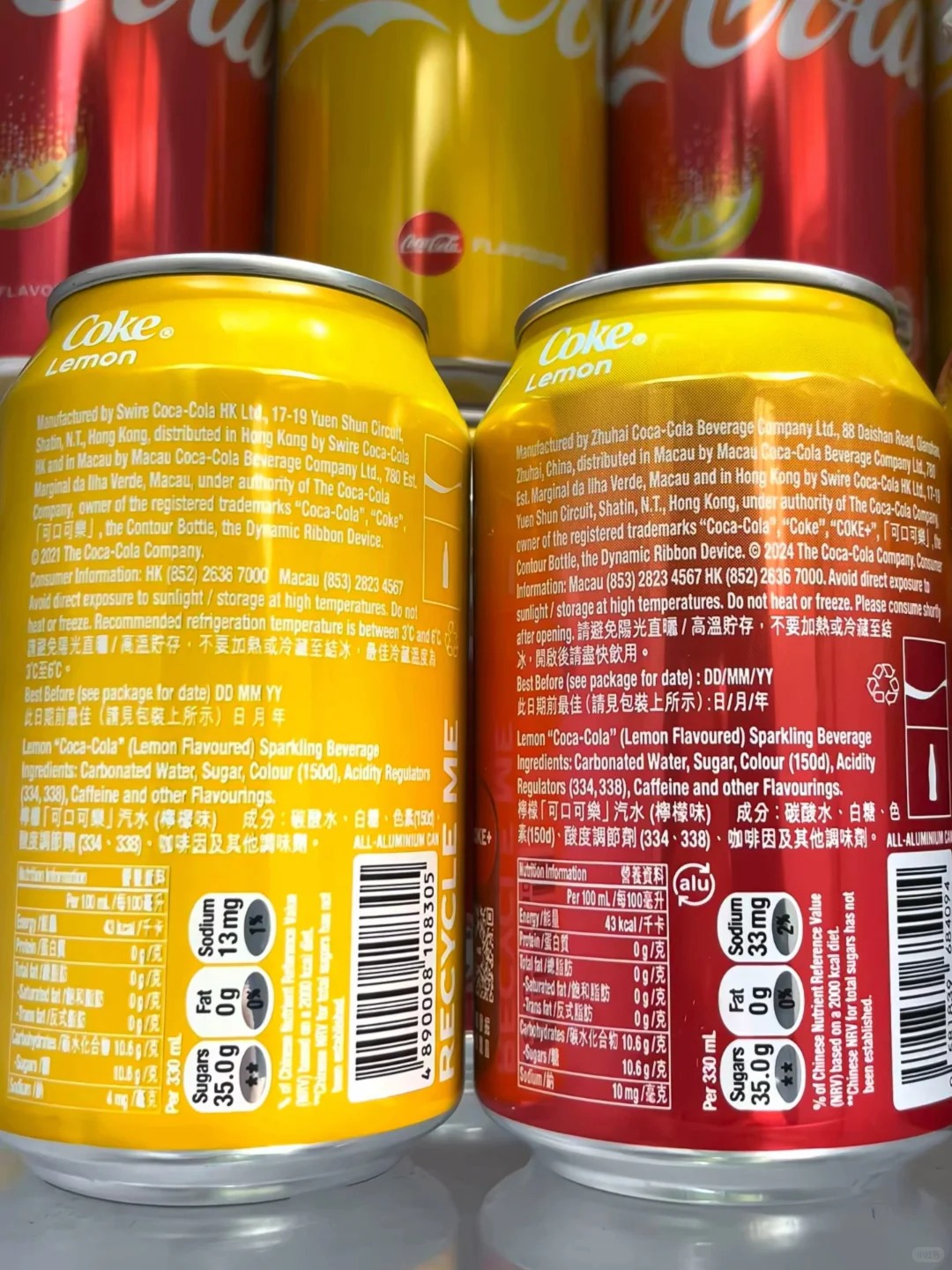 最爱的碳酸饮料！柠檬?味可乐