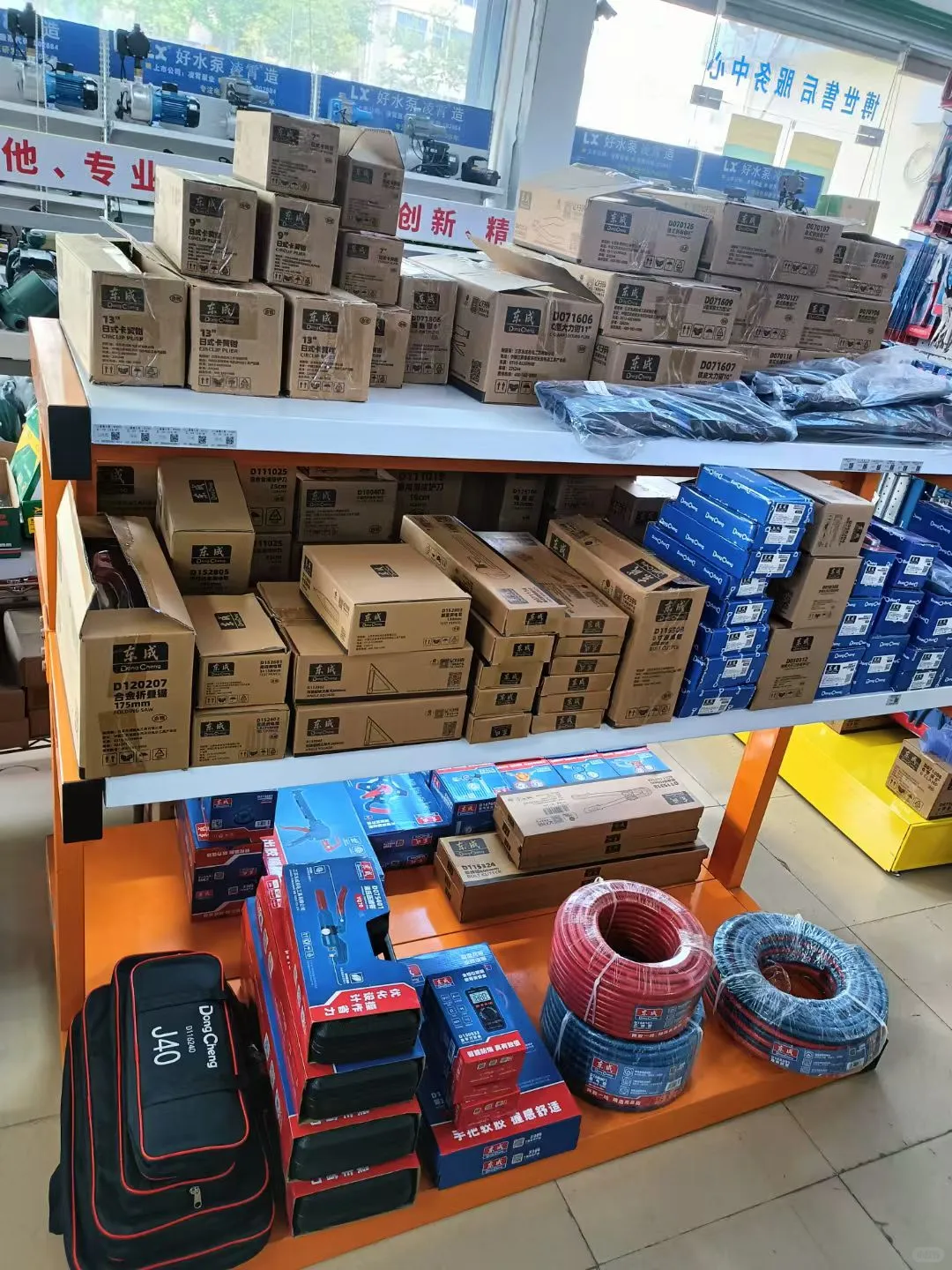 东成总代手动工具，15台配送车要的送货安排