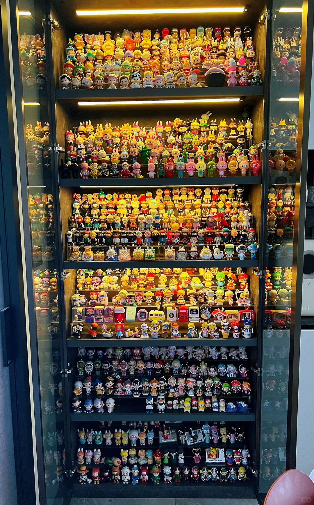 每个都是宝！小众盲盒收藏室，盲盒墙