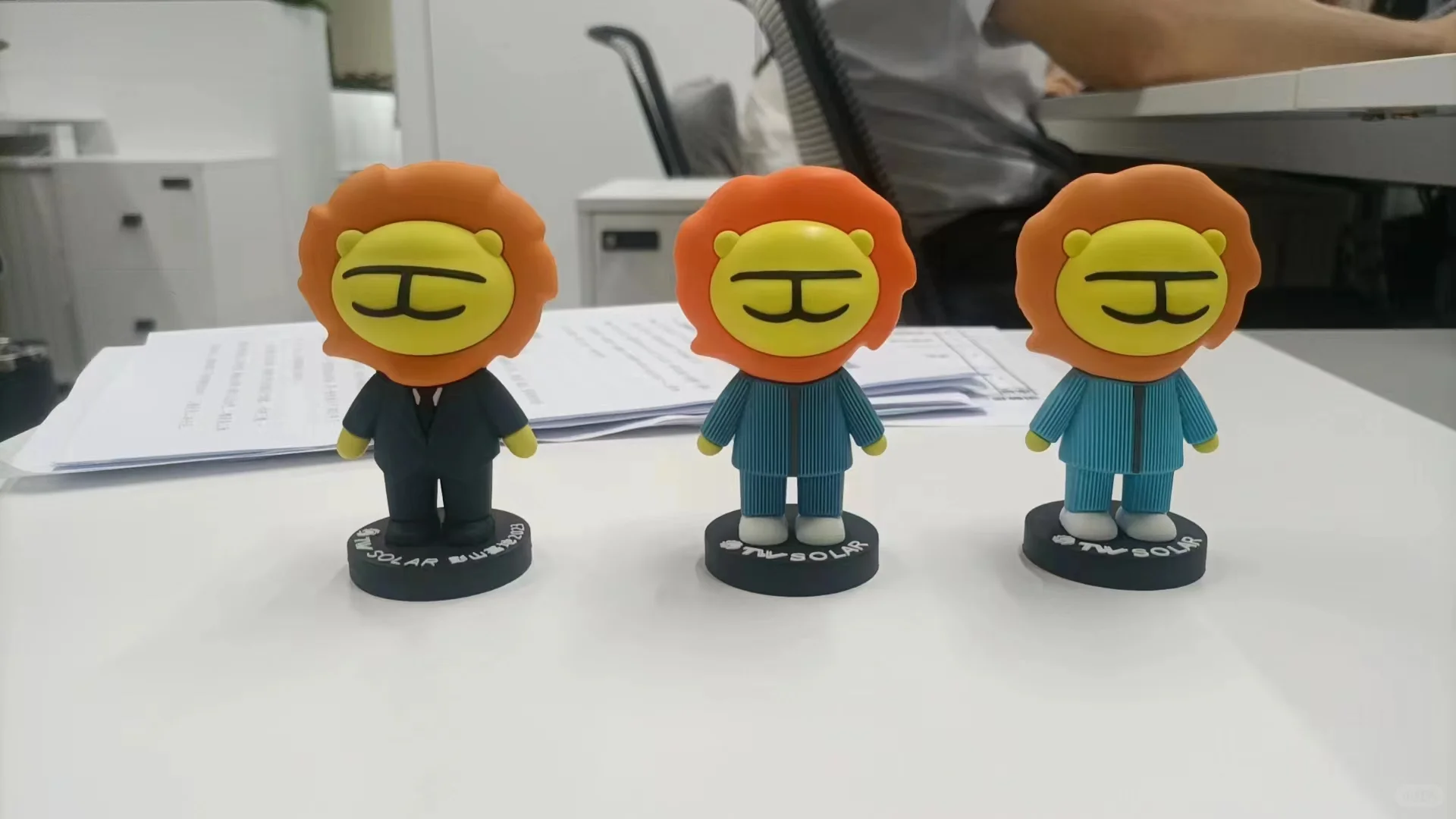 滴胶PVC摆件钥匙扣实物图来一组!