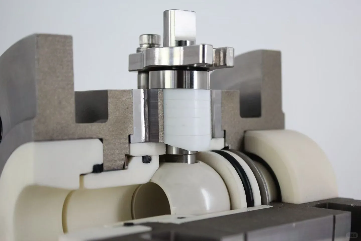 陶瓷球阀，细节展示#法登阀门