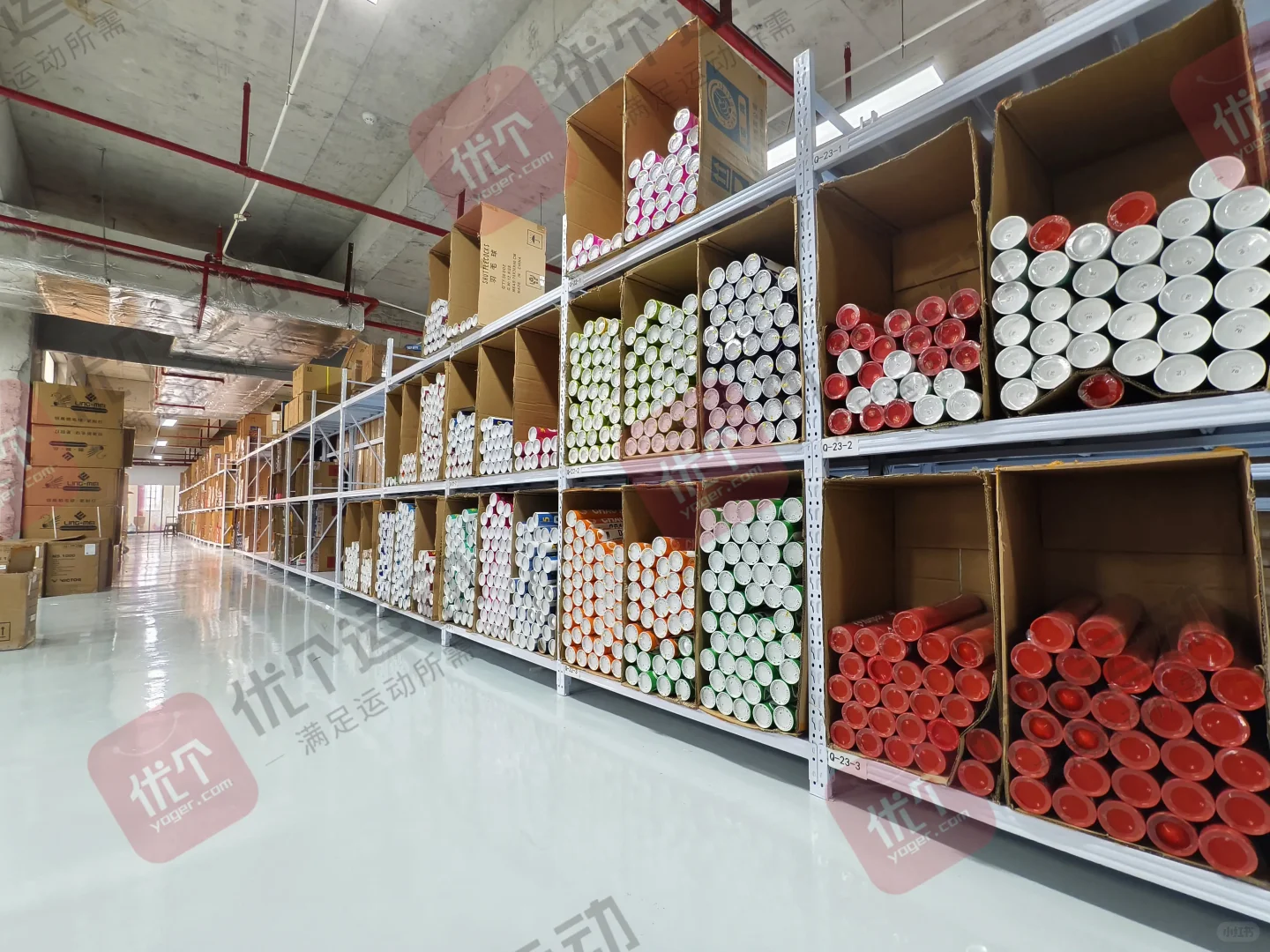 优个运动10000㎡仓储中心正式启用！