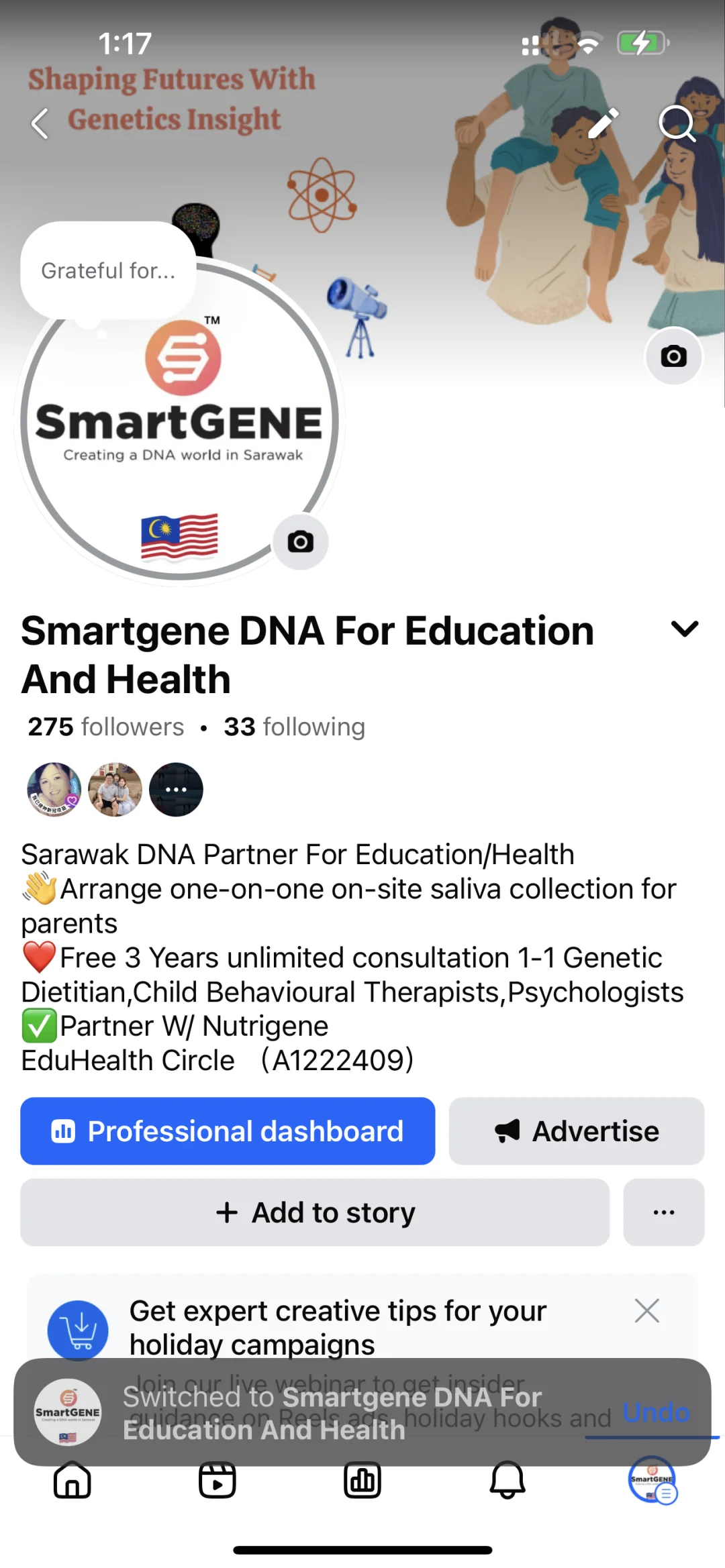 专为砂拉越家庭 | 一对一专属营养师支持